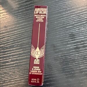 Charlotte Tilbury Air brush liquid lipstick Pillow Talk Blur NEW